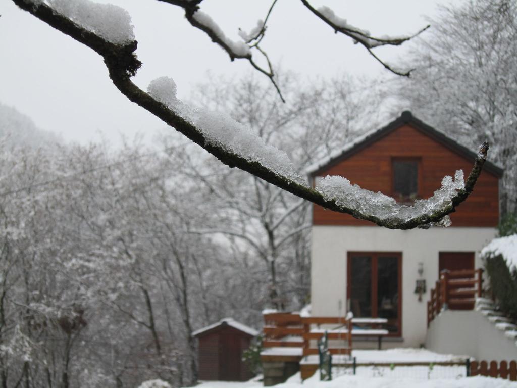 Cottage With A Terrace And A View Of The Valley Aywaille Exteriér fotografie